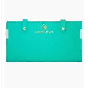 Jet Set Large Jewelry Organizer in Teal